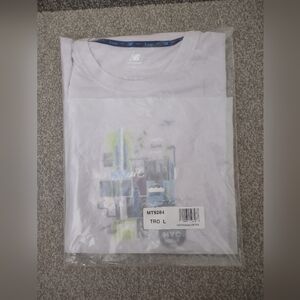 New Balance 2026 United Airlines NYC Half Marathon T-Shirt Men's L Light Purple